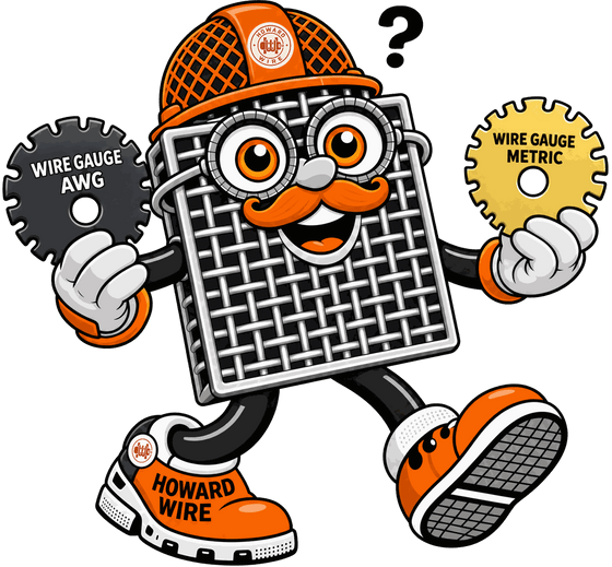Howard Wire Cloth Co. mascot