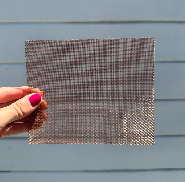 5x6 inch pure copper 30 mesh woven wire