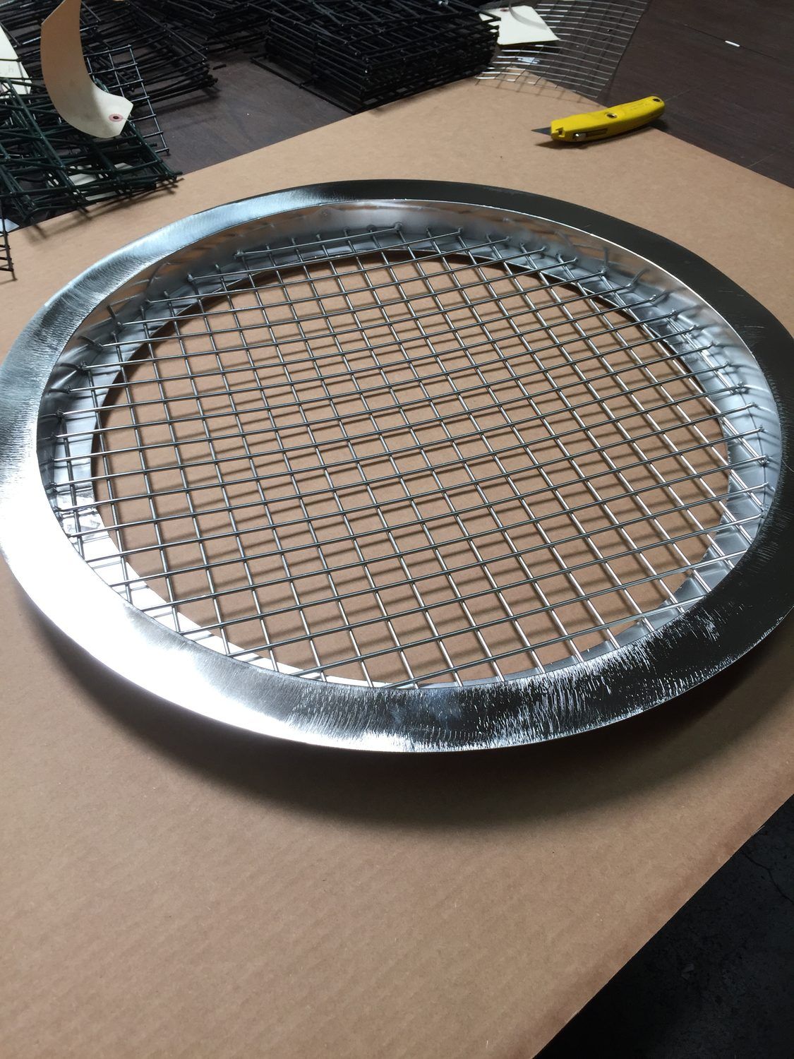 Welded Disc, Framed
