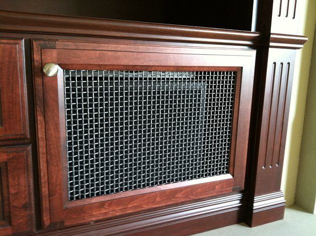 Stainless Entertainment Center