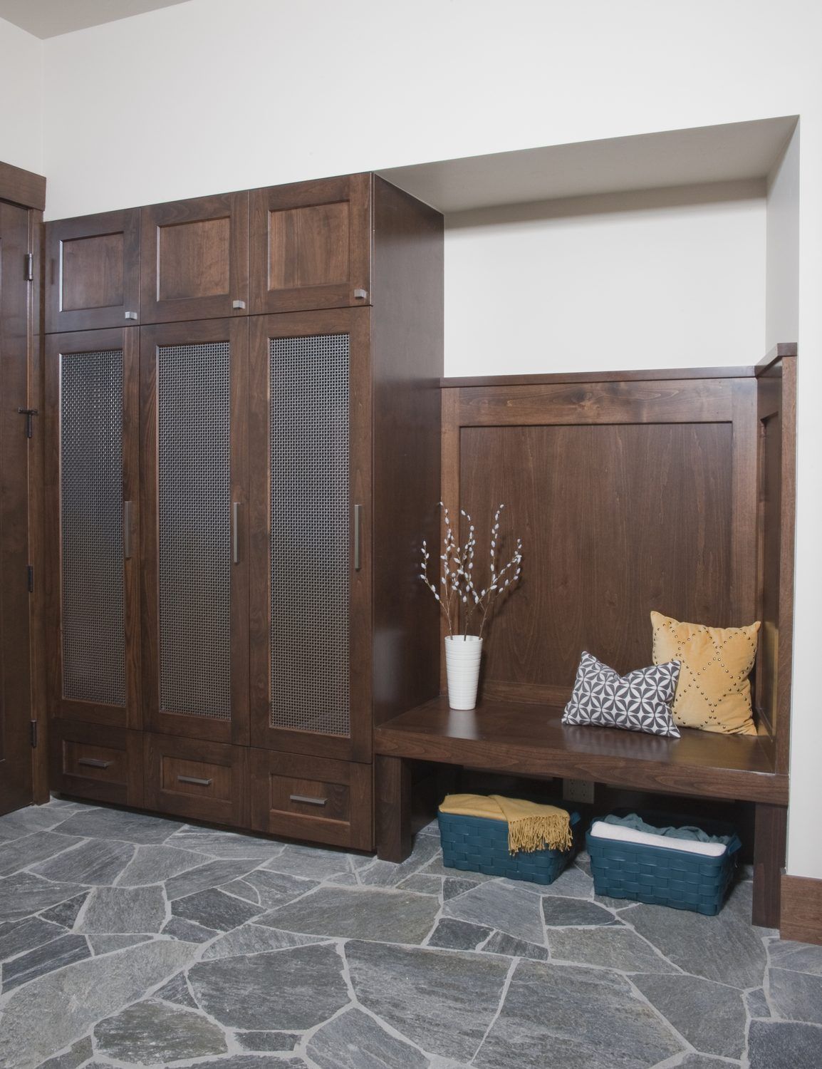 Gothic Mesh Mudroom