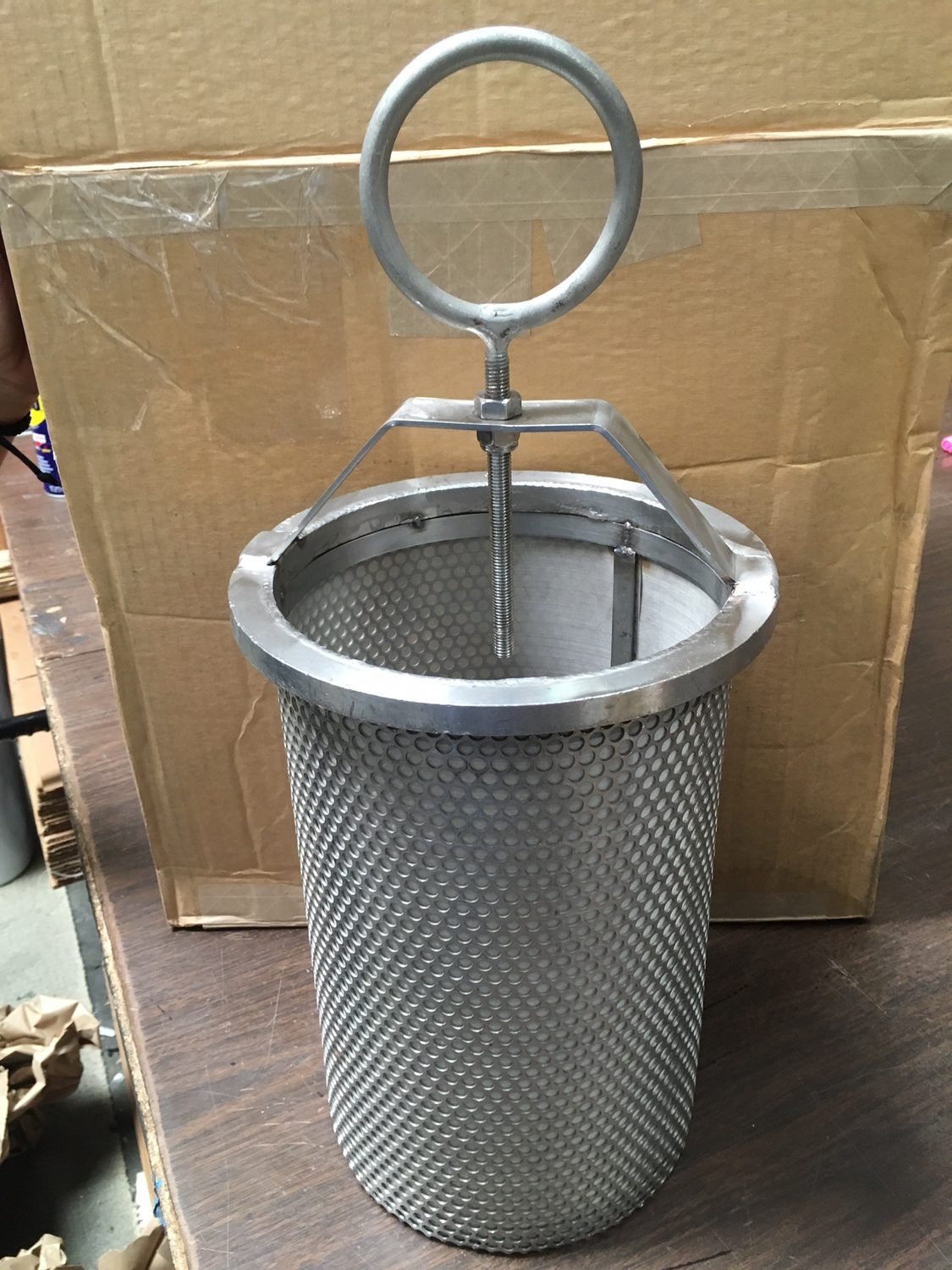 Rolled Mesh Cylinder