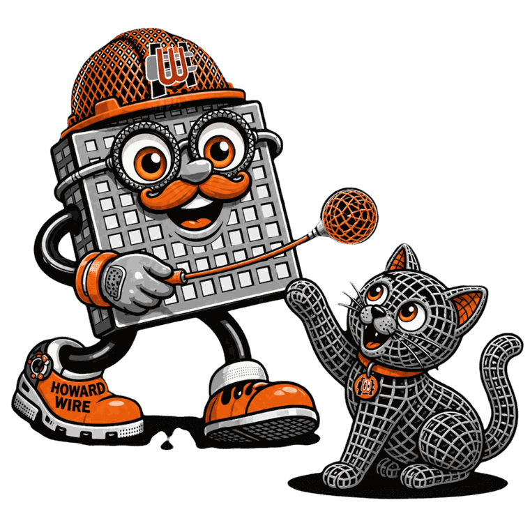 Howard Wire Cloth Co. mascot