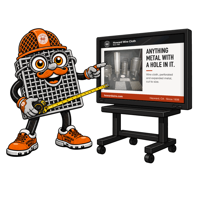 Howard Wire Cloth Co. mascot