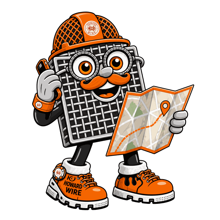Howard Wire Cloth Co. mascot
