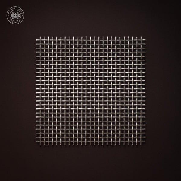 100 Mesh - .0045" Wire Diameter - 316 Stainless Steel Woven Wire - 48" Wide - Howard Wire Cloth Co.