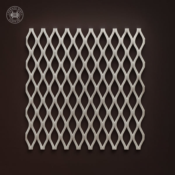 1/2" #16 - Stainless Steel Type 316 Flattened Expanded Metal - Howard Wire Cloth Co.