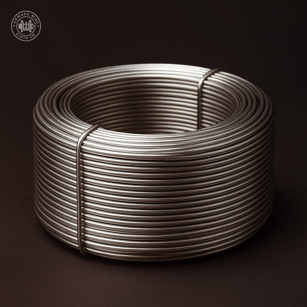 16 Gauge - Stainless Steel Type 316 Wire - 5 LB Spool - Howard Wire Cloth Co.