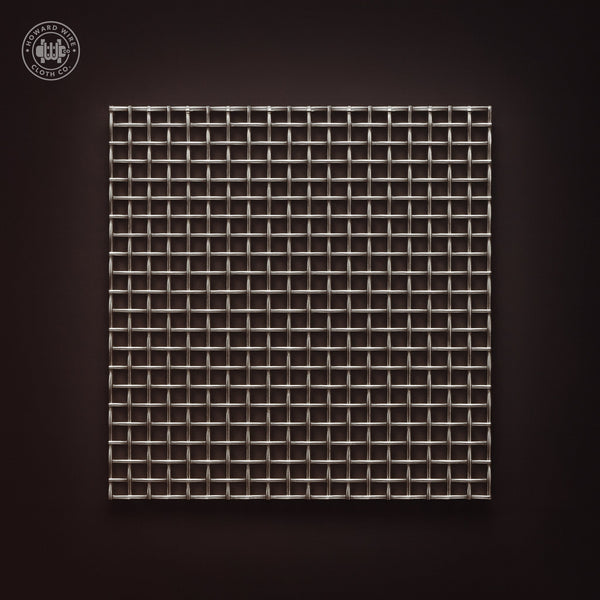 16 Mesh - .018" Wire Diameter - 304 Stainless Steel Woven Wire - 36" Wide - Howard Wire Cloth Co.