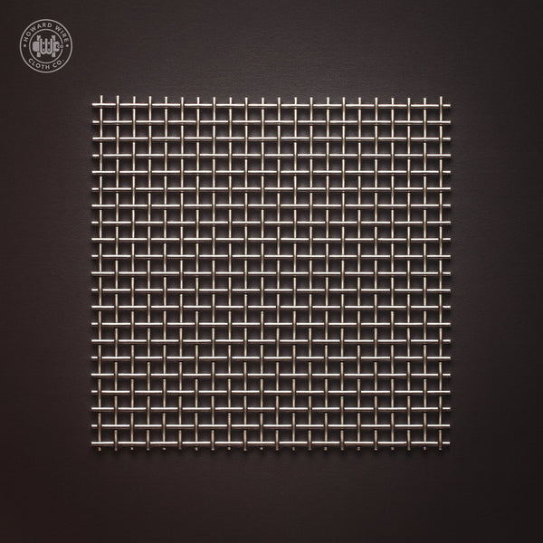 5 Mesh - .063" Wire Diameter - 304 Stainless Steel Woven Wire - 48" Wide - Howard Wire Cloth Co.