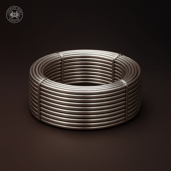 1/8" Diameter - Stainless Steel Type 316 Wire - 10 FT Length - Howard Wire Cloth Co.