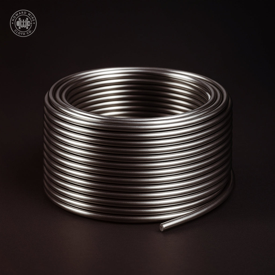 1/4" Diameter - Stainless Steel Type 304 Wire - 12 FT Length - Howard Wire Cloth Co.