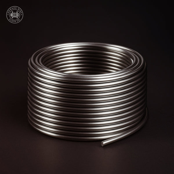 1/4" Diameter - Stainless Steel Type 316 Wire - 10 FT Length - Howard Wire Cloth Co.