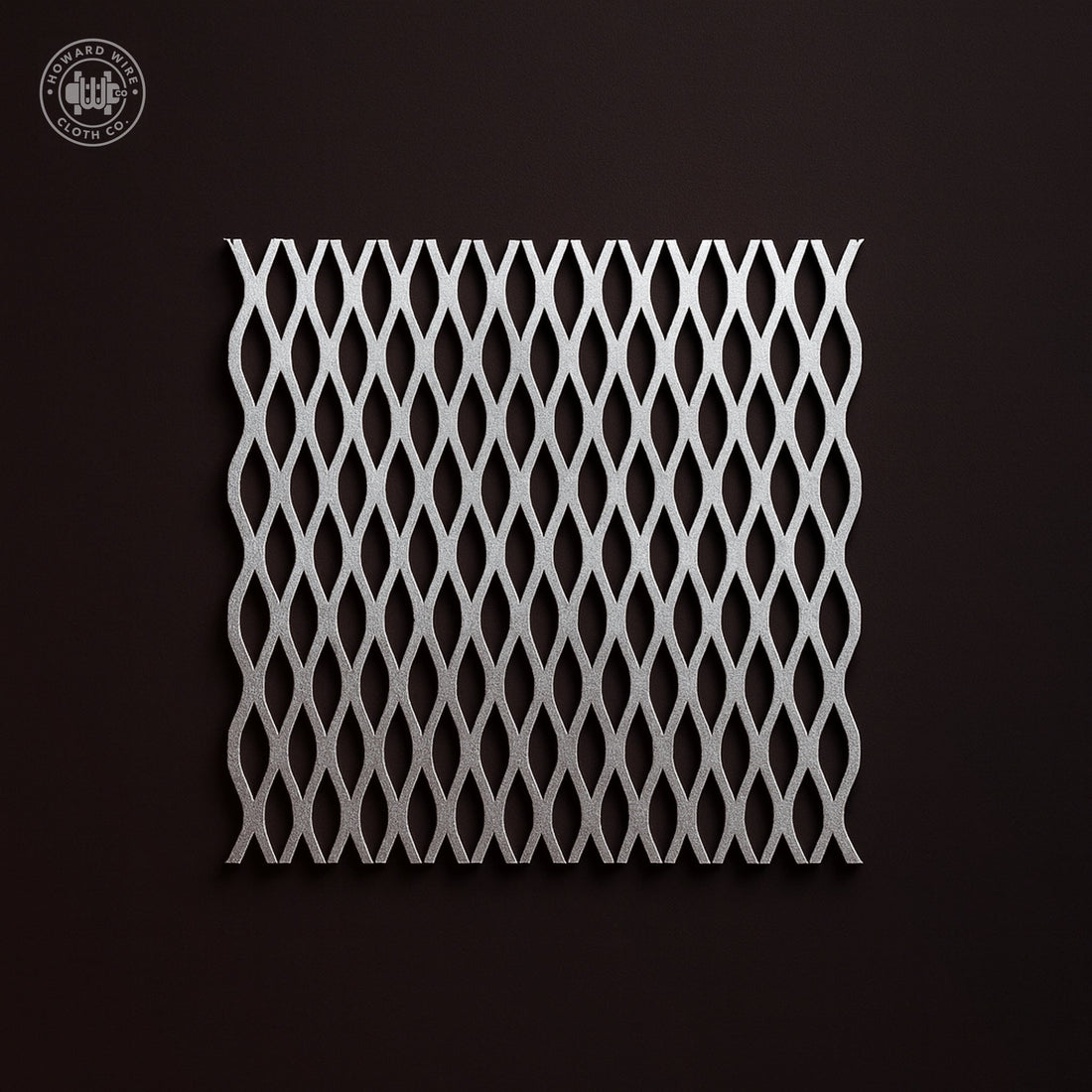 1/2" .051" - Aluminum Flattened Expanded Metal - Howard Wire Cloth Co.