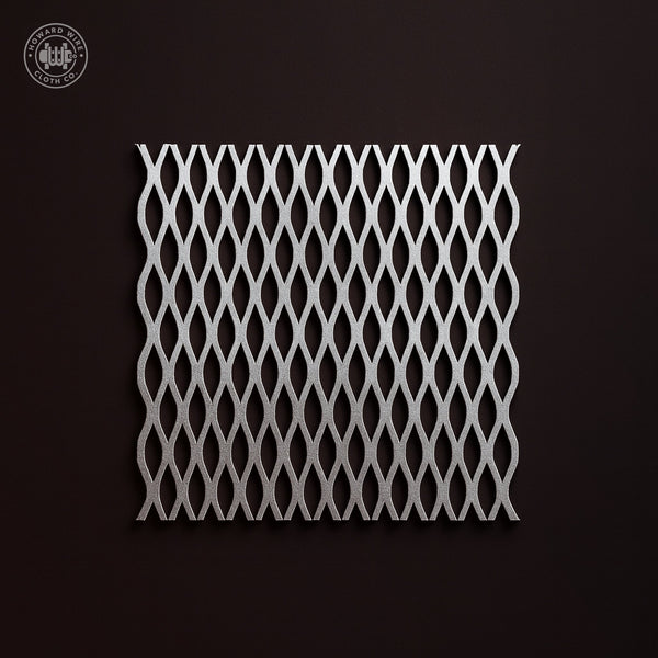 1/2" .051" - Aluminum Flattened Expanded Metal - Howard Wire Cloth Co.