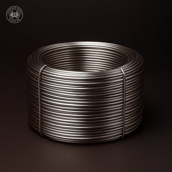 18 Gauge - Stainless Steel Type 316 Wire - 1 LB Spool - Howard Wire Cloth Co.