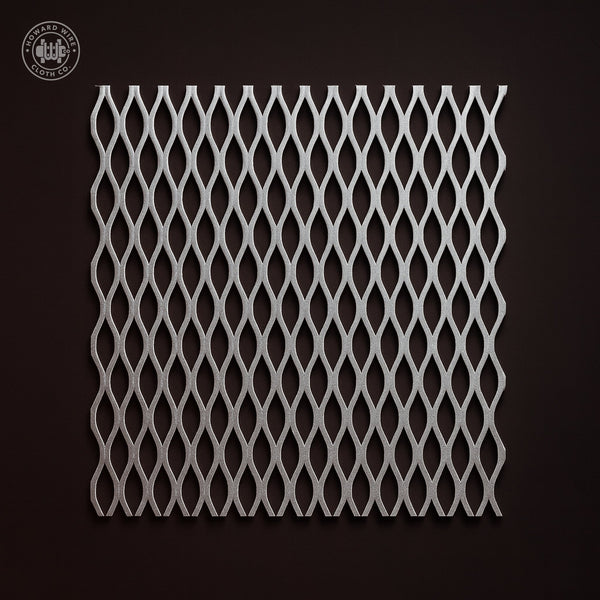 1/2" .081" - Aluminum Flattened Expanded Metal - Howard Wire Cloth Co.