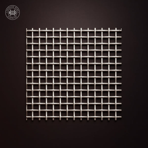 4 Mesh - .047" Wire Diameter - Monel Woven Wire - 36" Wide - Howard Wire Cloth Co.