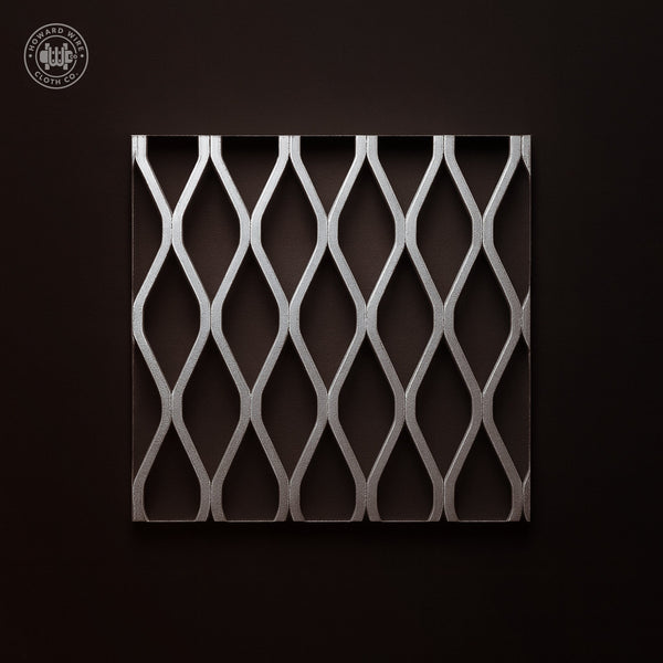 1-1/2" .081" - Aluminum Flattened Expanded Metal - 48" x 96" Sheet - Howard Wire Cloth Co.
