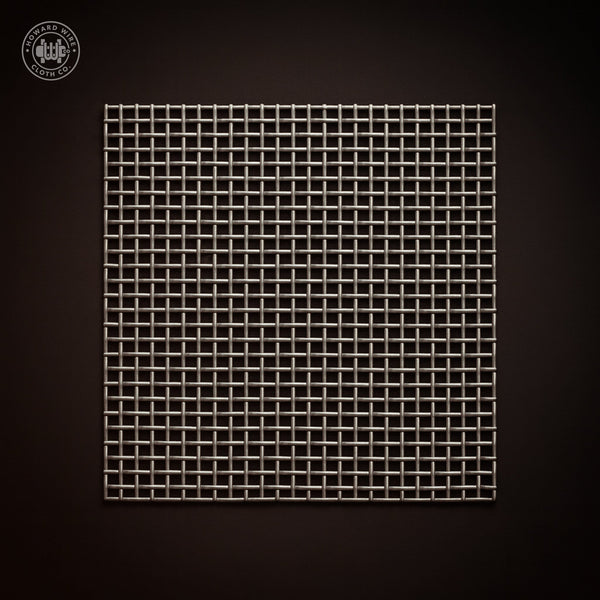 50 Mesh - .009" Wire Diameter - 316 Stainless Steel Woven Wire - Howard Wire Cloth Co.