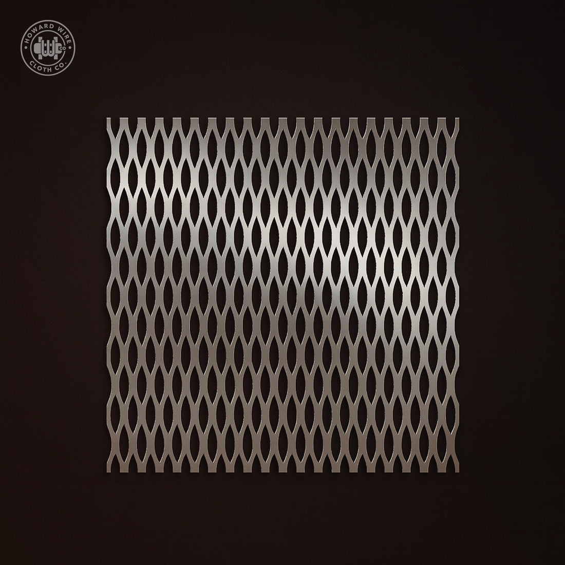 1/4" #18 - Stainless Steel Type 304 Flattened Expanded Metal - 48" x 96" Sheet - Howard Wire Cloth Co.