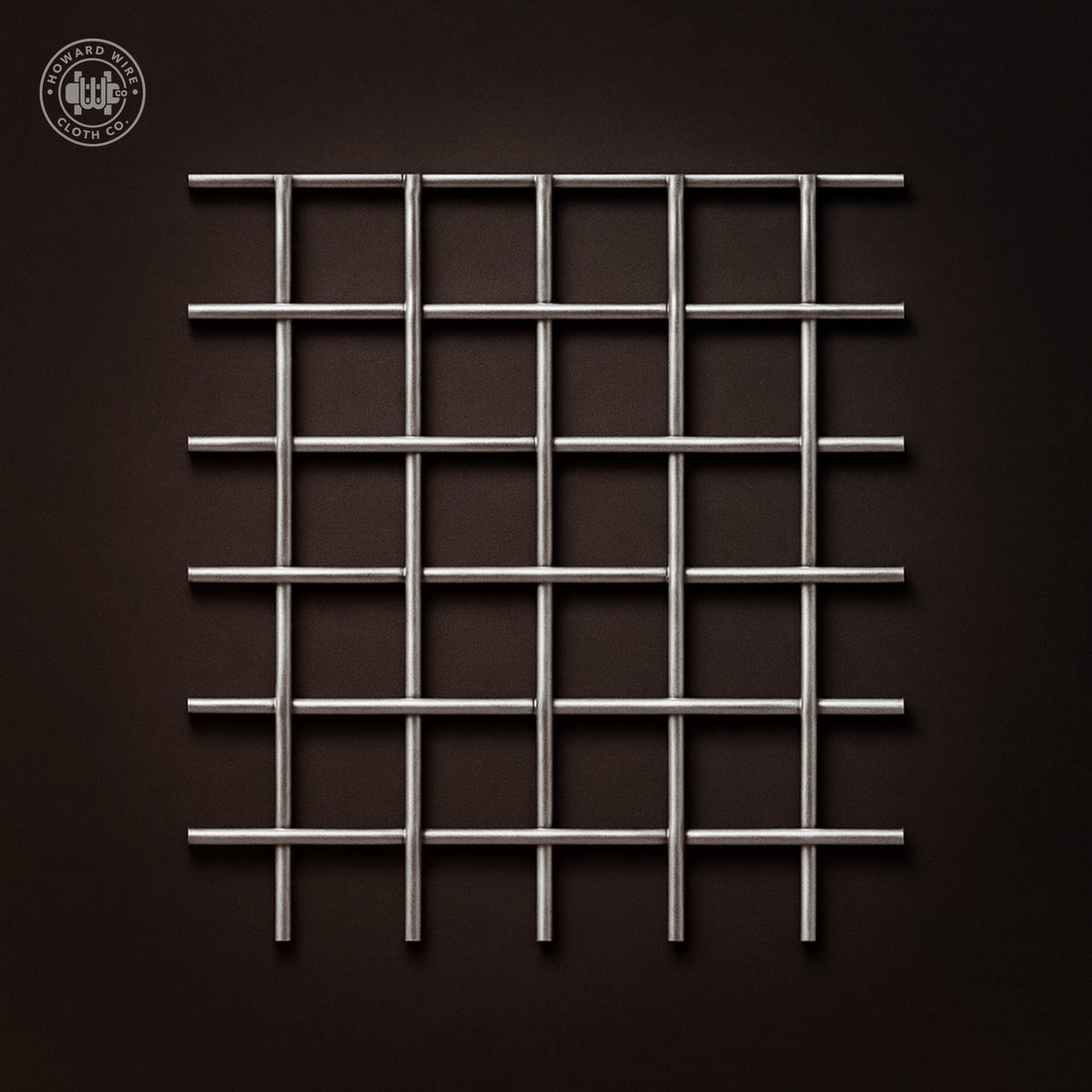 1" Mesh - .120" Wire Diameter - 304 Stainless Steel Woven Wire - 48" Wide - Howard Wire Cloth Co.
