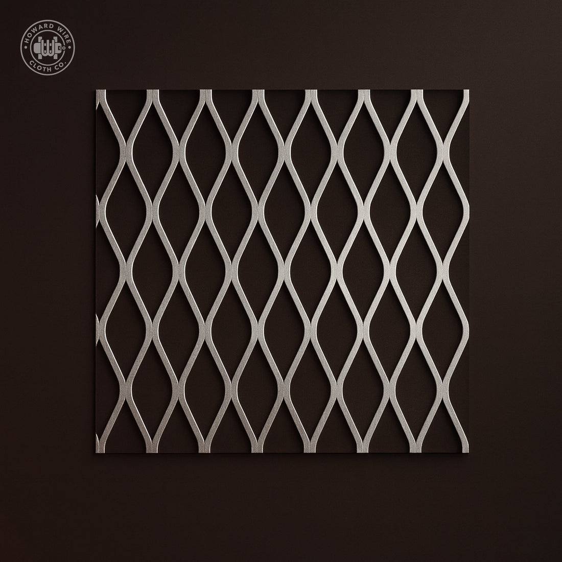 3/4" #13 - Stainless Steel Type 304 Flattened Expanded Metal - 48" x 96" Sheet - Howard Wire Cloth Co.
