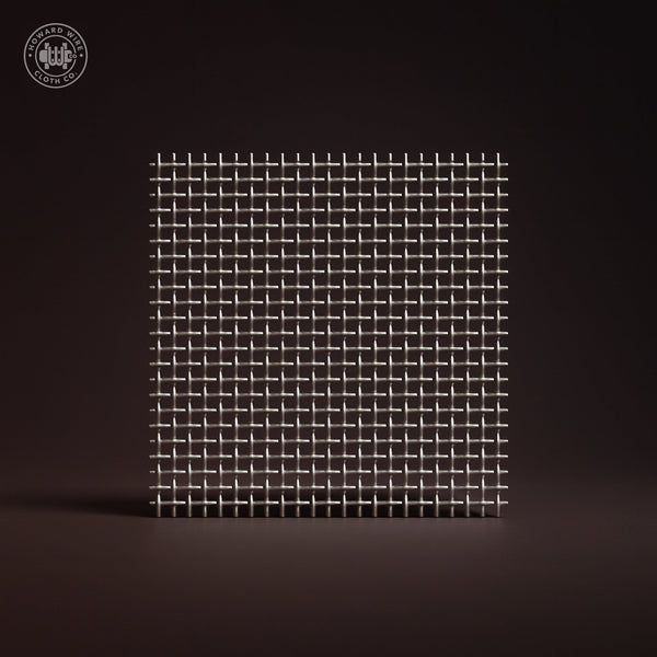 10 Mesh - .025" Wire Diameter - 304 Stainless Steel Woven Wire - Howard Wire Cloth Co.