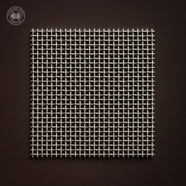10 Mesh - .035" Wire Diameter - 304 Stainless Steel Woven Wire - 48" Wide - Howard Wire Cloth Co.