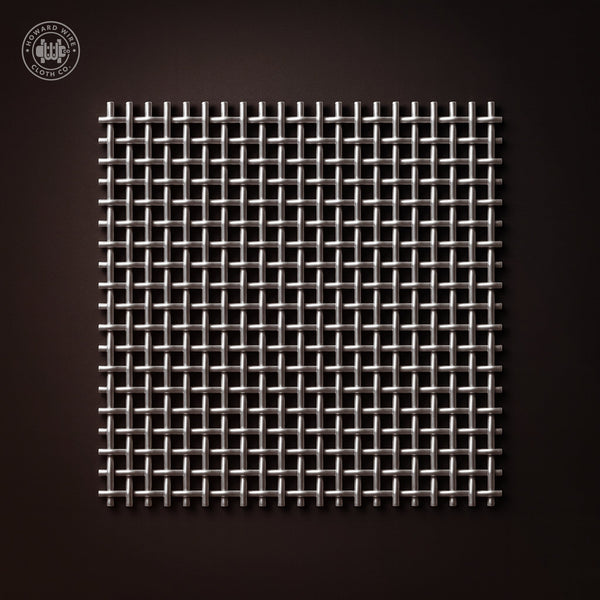 10 Mesh - .047" Wire Diameter - 316 Stainless Steel Woven Wire - Howard Wire Cloth Co.