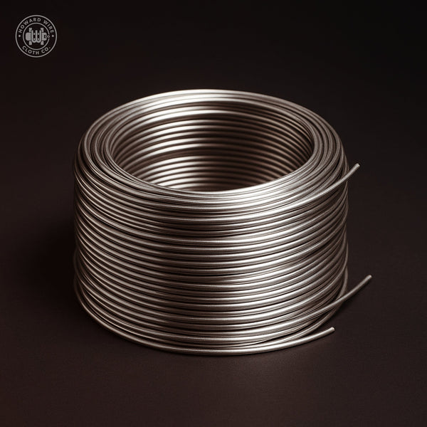 6 Gauge - Stainless Steel Type 316 Wire - 100 LB Spool - Howard Wire Cloth Co.