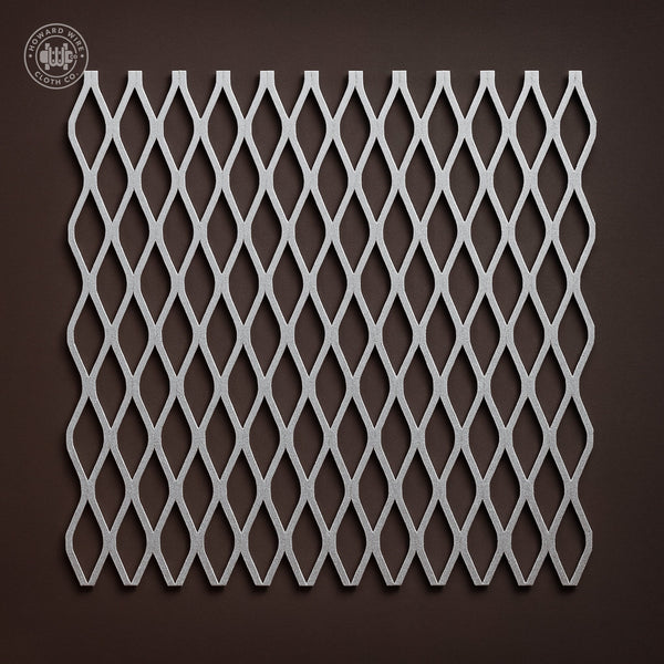 1/2" #13 - Galvanized After Flattened Expanded Metal - Howard Wire Cloth Co.