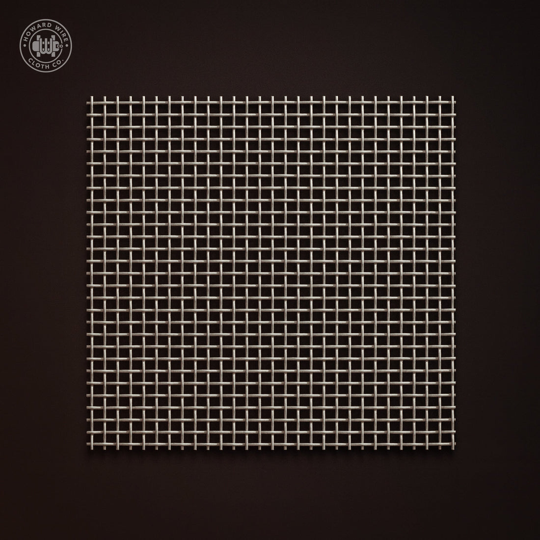 12 Mesh - .023" Wire Diameter - 316 Stainless Steel Woven Wire - 48" Wide - Howard Wire Cloth Co.