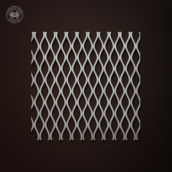 1/2" #16 - Galvanized After Flattened Expanded Metal - Howard Wire Cloth Co.