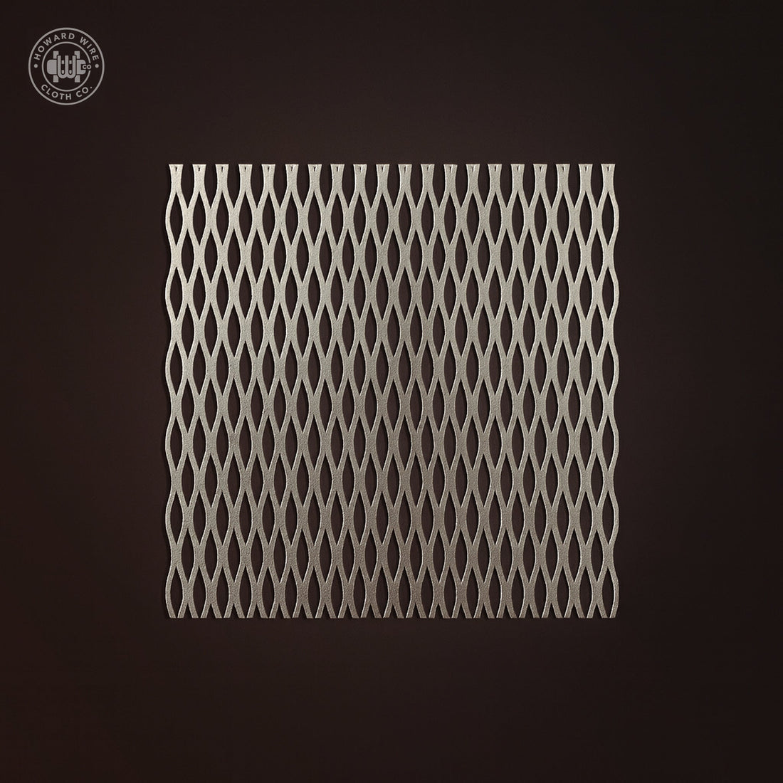 1/4" #20 - Plain Steel Flattened Expanded Metal - Howard Wire Cloth Co.
