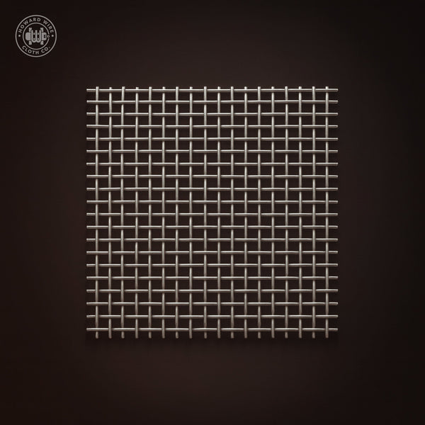 150 Mesh - .0026" Wire Diameter - 316 Stainless Steel Woven Wire - 48" Wide - Howard Wire Cloth Co.