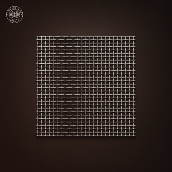 16 Mesh - .009" Wire Diameter - 316 Stainless Steel Woven Wire - 48" Wide - Howard Wire Cloth Co.