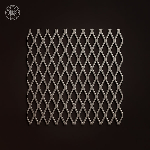1/2" #16 - Plain Steel Flattened Expanded Metal - Howard Wire Cloth Co.