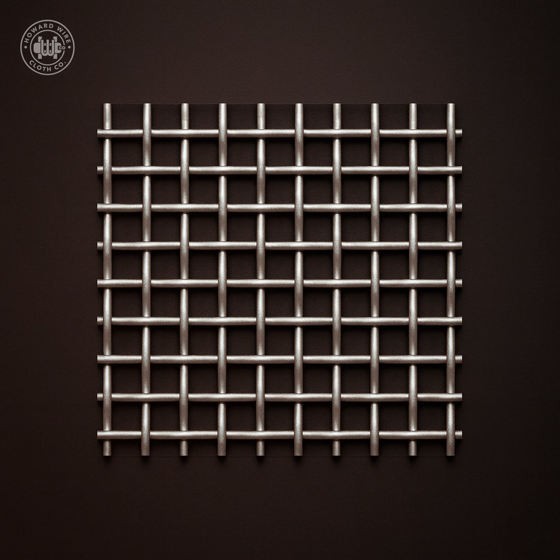 2 Mesh - .047" Wire Diameter - 304 Stainless Steel Woven Wire - 36" Wide - Howard Wire Cloth Co.