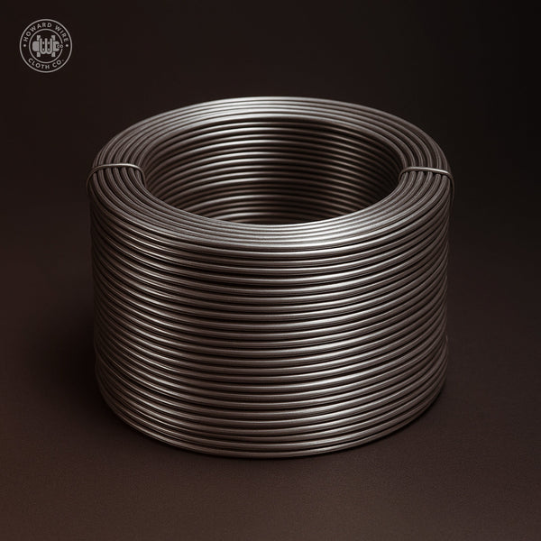 12 Gauge - Plain Steel Wire - Howard Wire Cloth Co.
