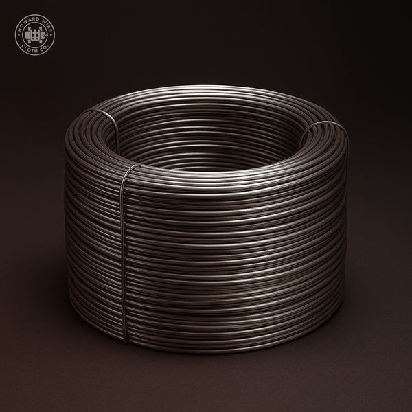 16 Gauge - Plain Steel Wire - Howard Wire Cloth Co.