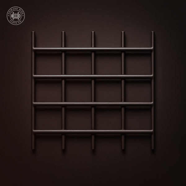 2" x 1" Mesh - .080" Wire Diameter - PVC Black Welded Wire - Howard Wire Cloth Co.
