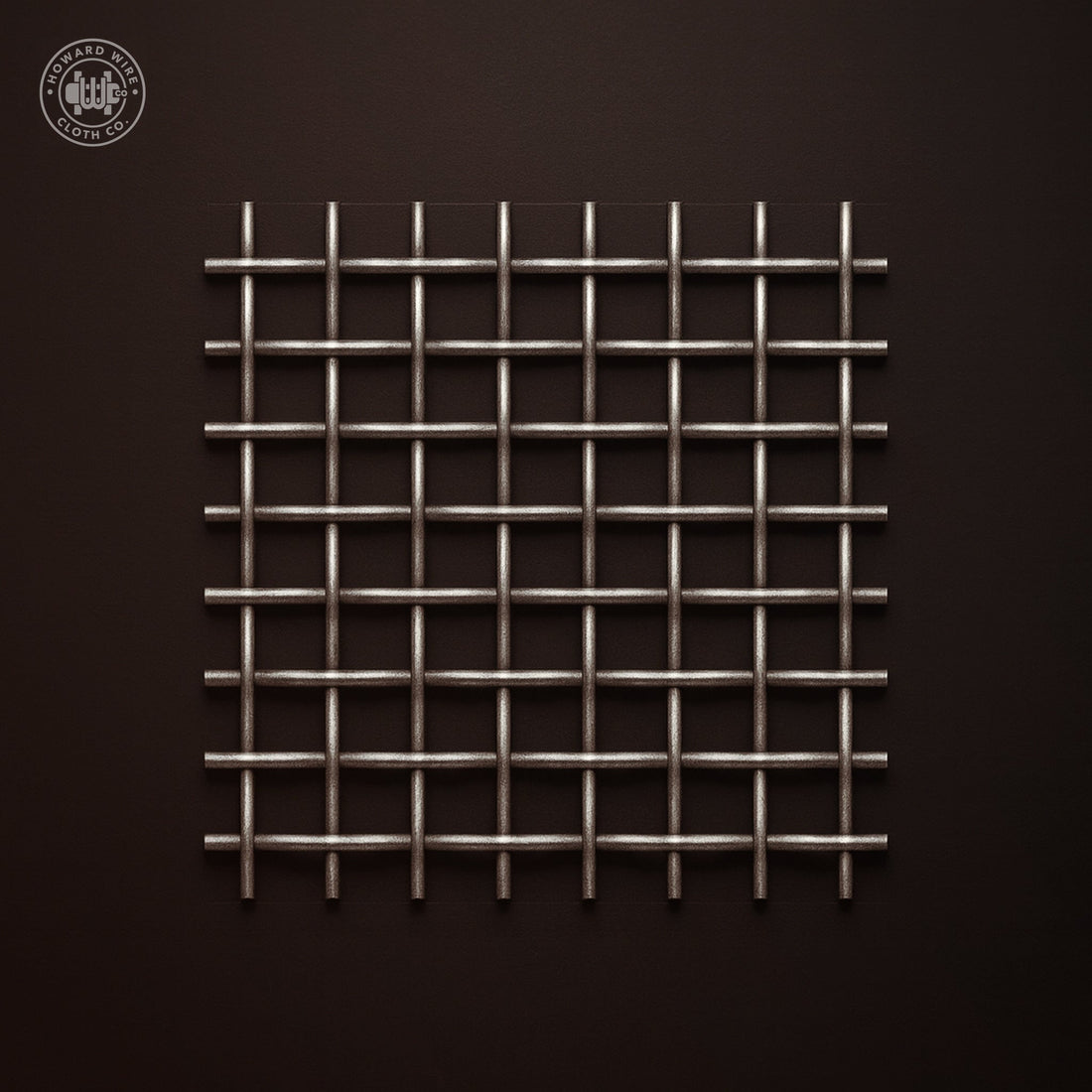 1/2" Mesh - .120" Wire Diameter - 316 Stainless Steel Crimped Woven Wire - 48" Wide - Howard Wire Cloth Co.