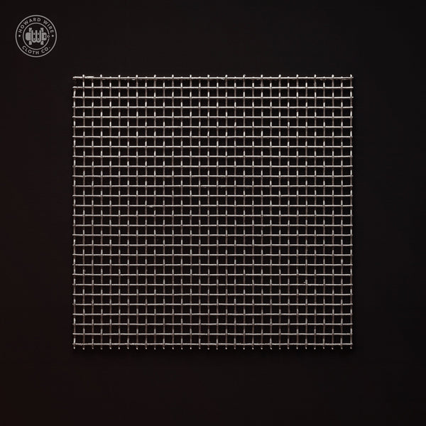 20 Mesh - .016" Wire Diameter - 304 Stainless Steel Woven Wire - Howard Wire Cloth Co.