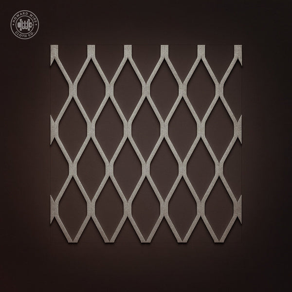 1-1/2" #13 - Plain Steel Flattened Expanded Metal - 48" x 96" Sheet - Howard Wire Cloth Co.