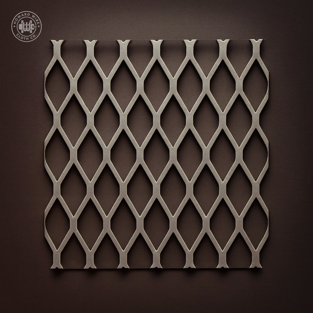 1-1/2" #16 - Plain Steel Flattened Expanded Metal - 48" x 96" Sheet - Howard Wire Cloth Co.