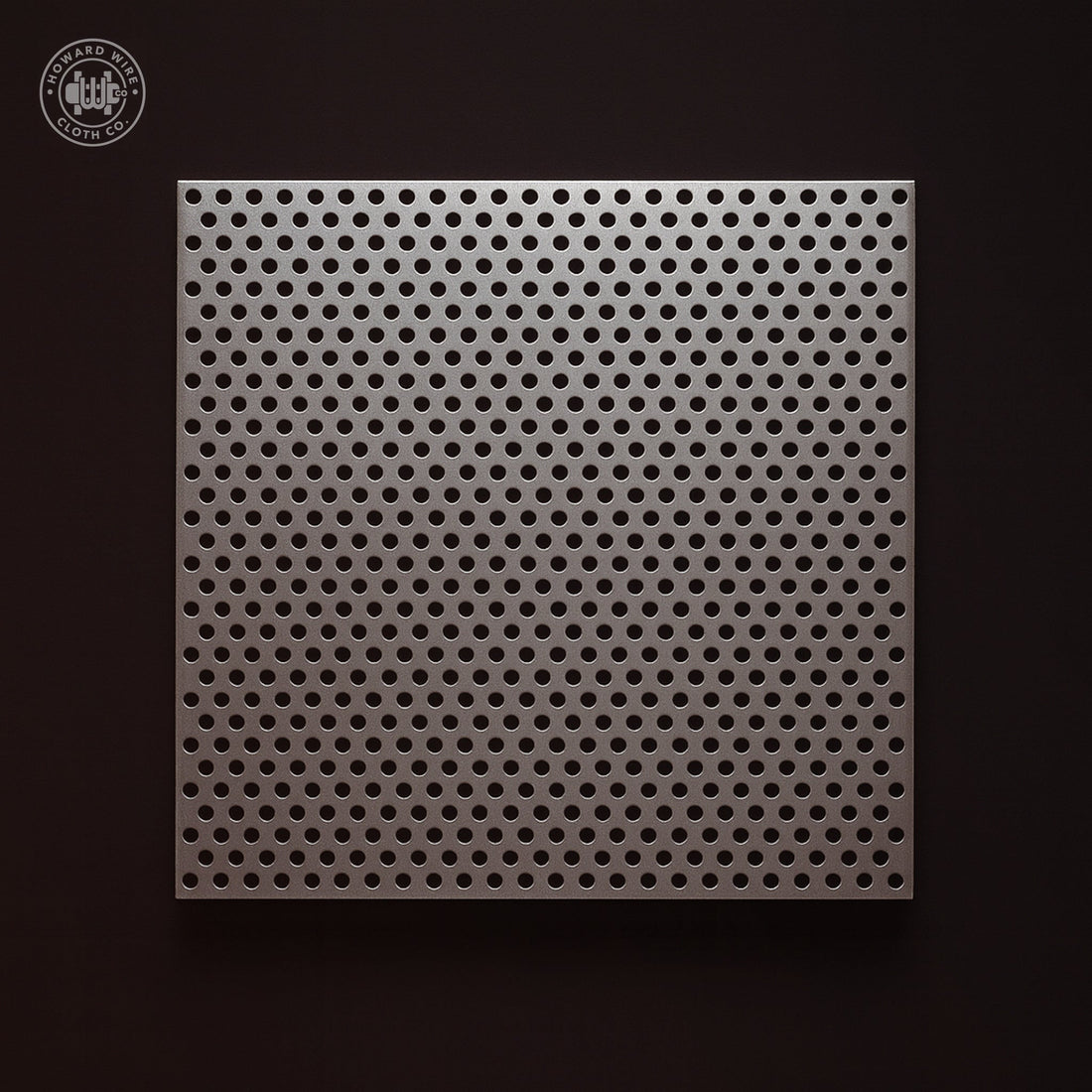 1/16" Hole on 1/8" Staggered - 24 Gauge - Stainless Steel Type 304 Perforated - Howard Wire Cloth Co.