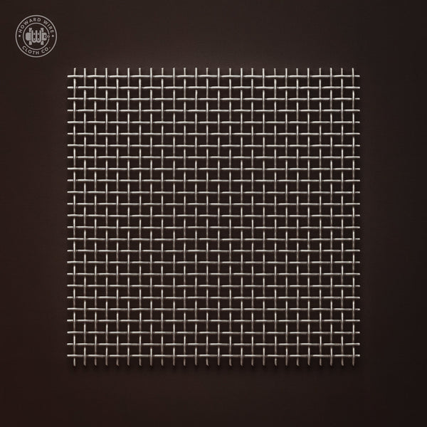 5 Mesh - .041" Wire Diameter - 304 Stainless Steel Woven Wire - 48" Wide - Howard Wire Cloth Co.