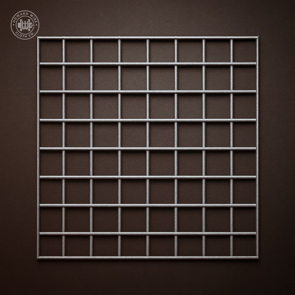 1-1/2" x 1-1/2" Mesh - .105" Wire Diameter - Galvanized Before Welded - Howard Wire Cloth Co.