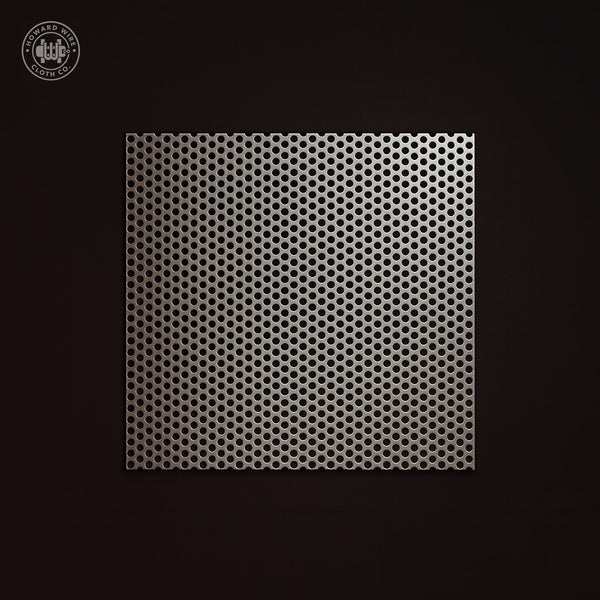 1/8" Hole on 3/16" Staggered - 16 Gauge - Stainless Steel Type 304 Perforated - Howard Wire Cloth Co.